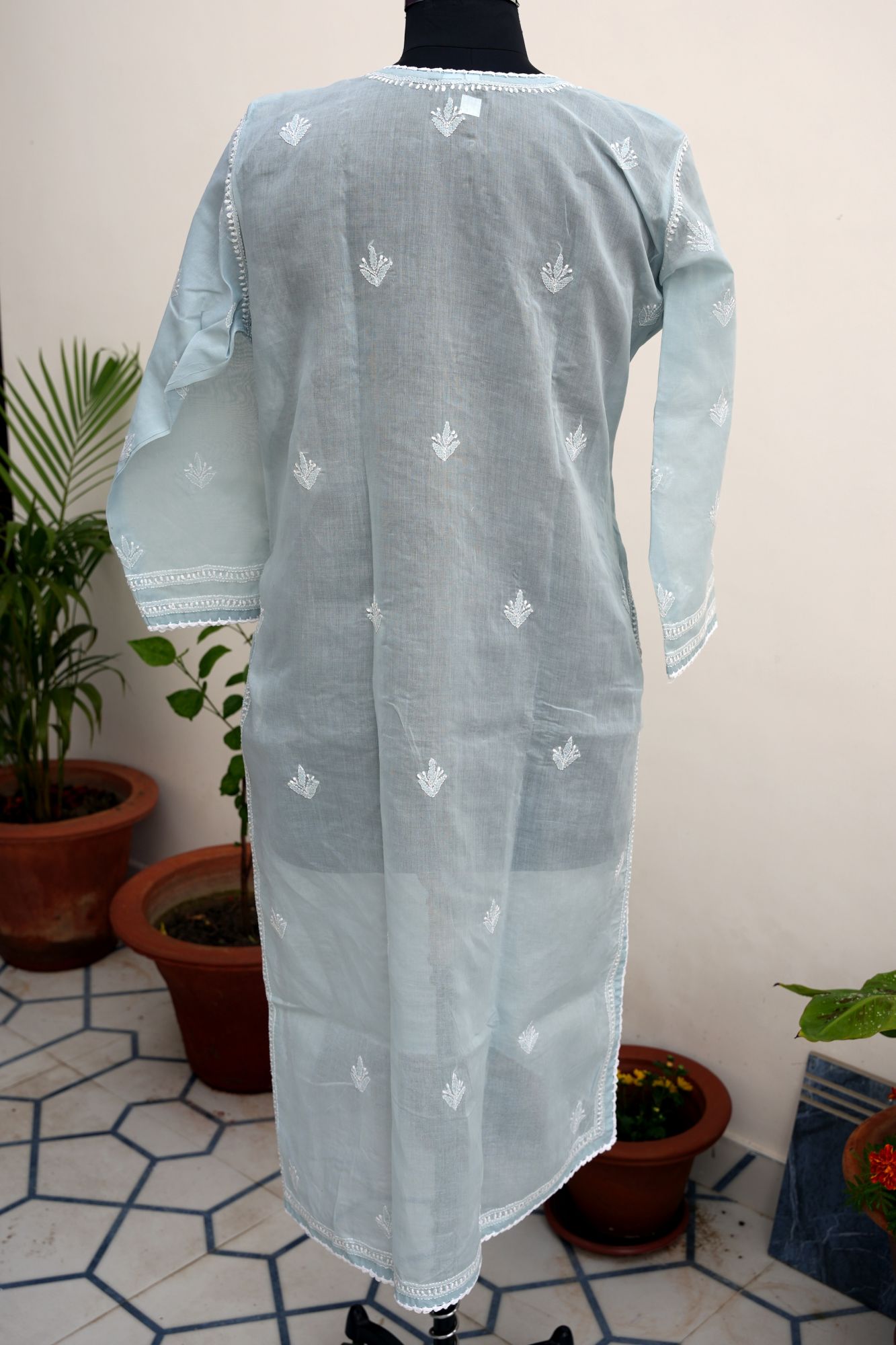 Cotton Voil Stitched Kurti