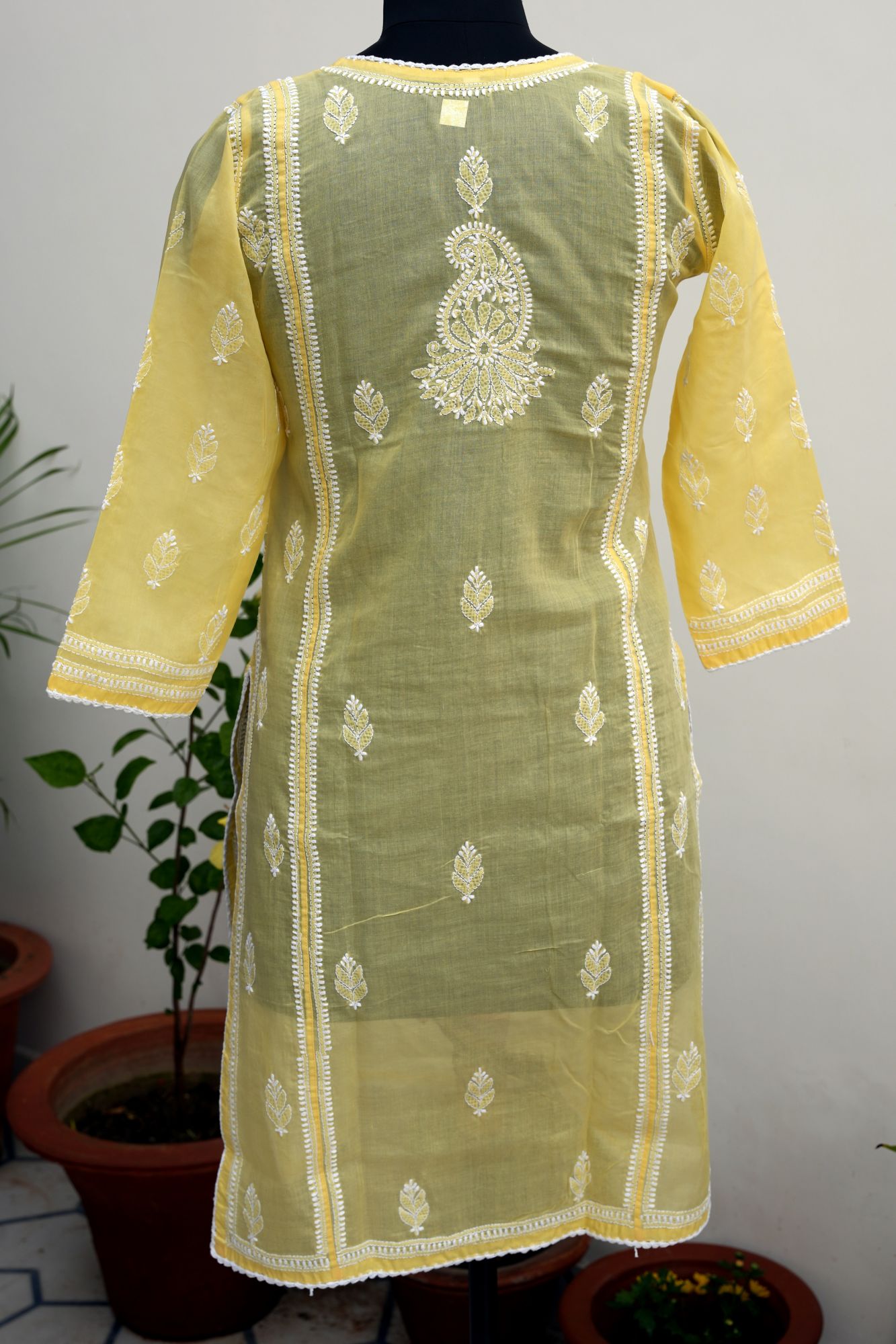 Cotton voil Stitched Kurti