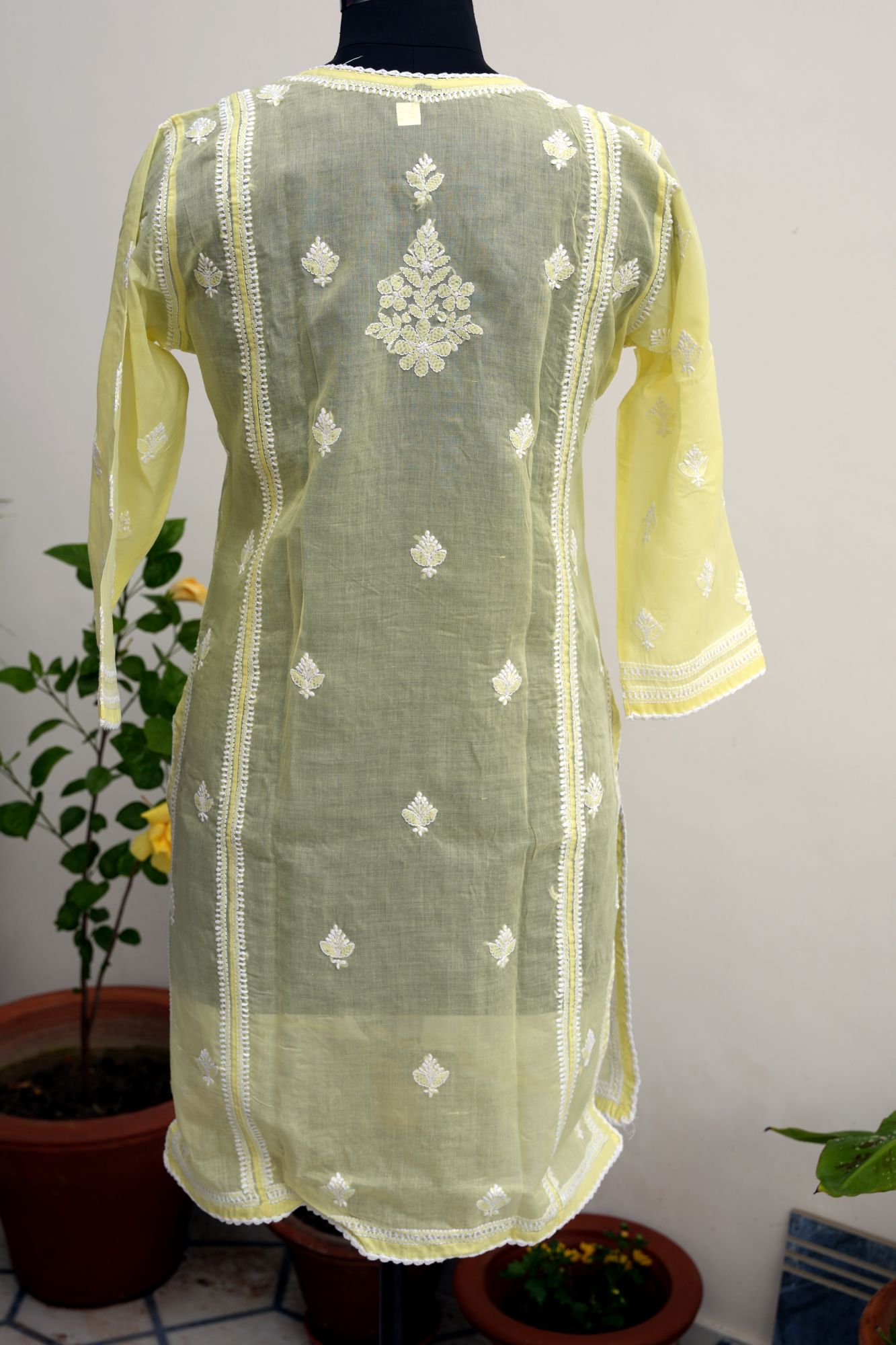 Cotton Voil Stitched Kurti
