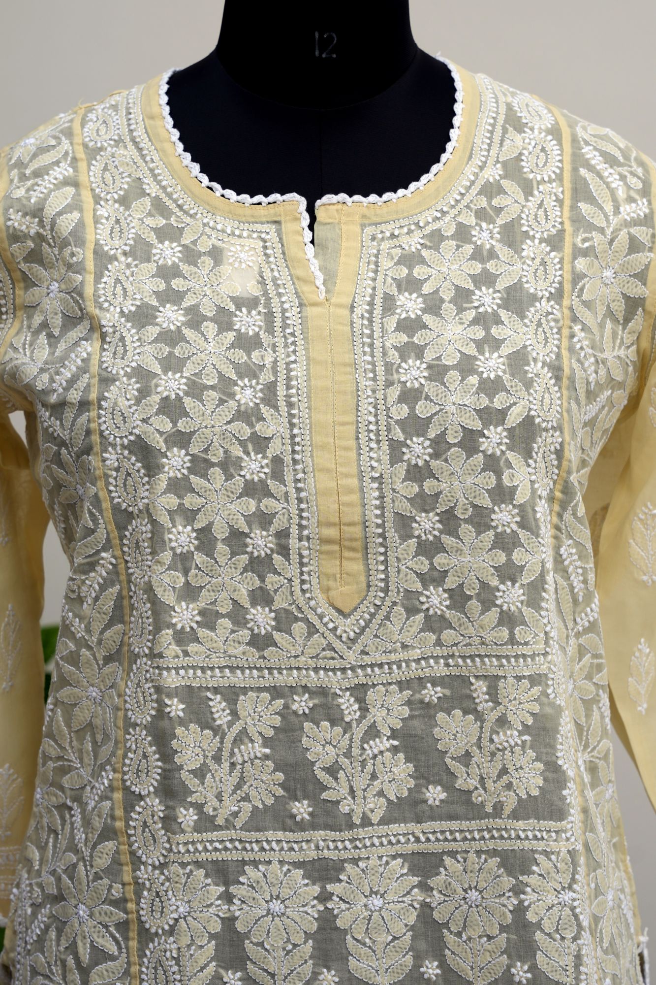Cotton Voil Stitched Kurti