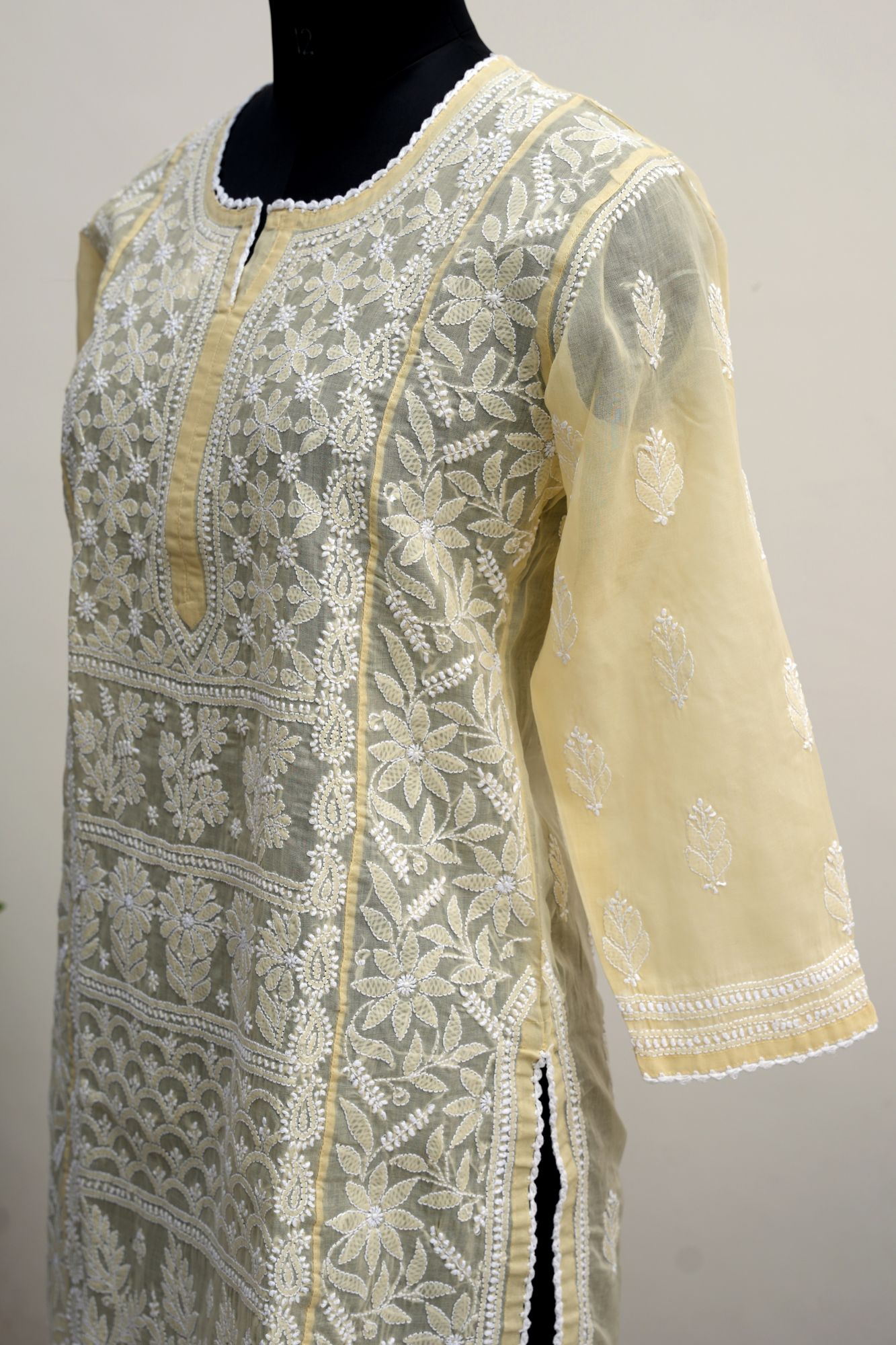 Cotton Voil Stitched Kurti