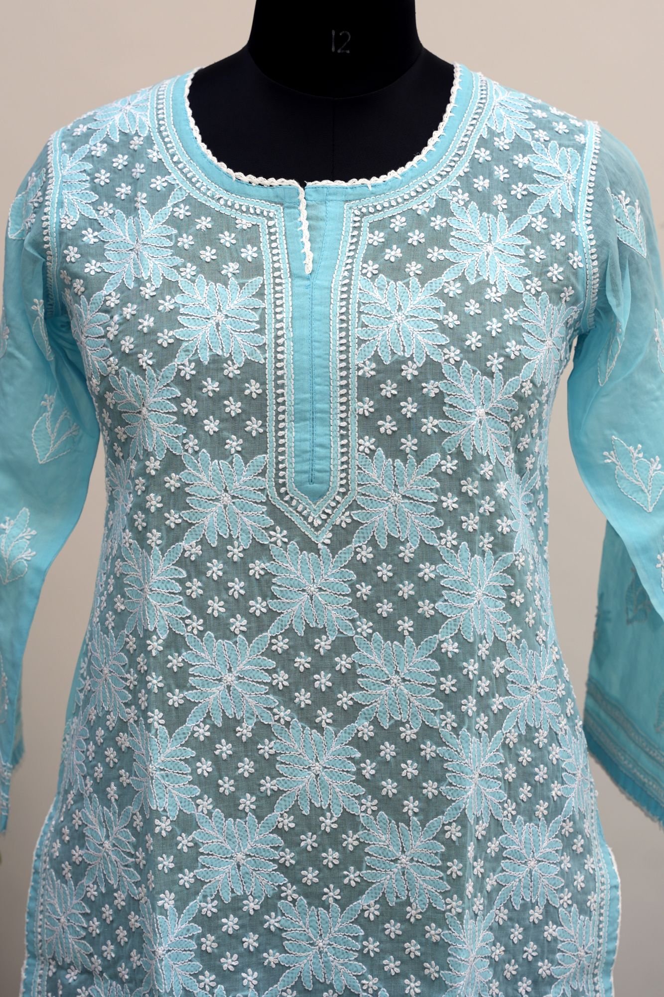 Cotton Voil Stitched Kurti