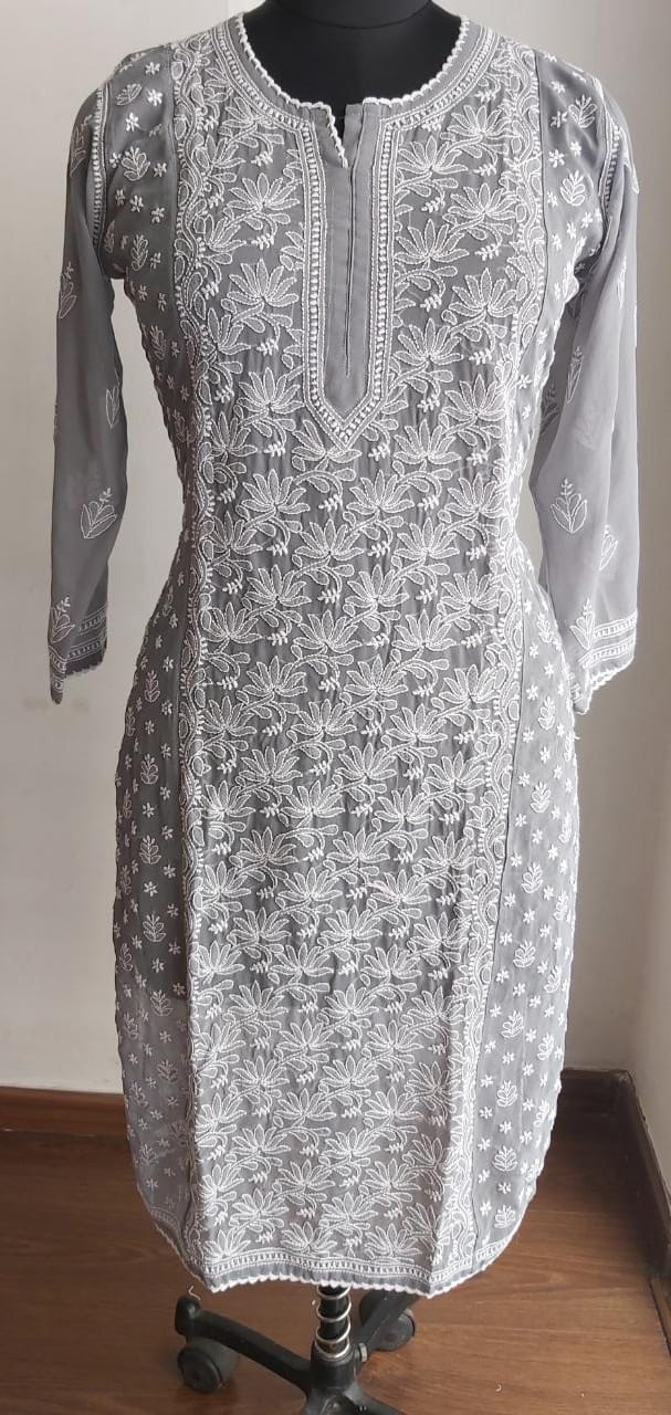 Georgette Jaal Kurti