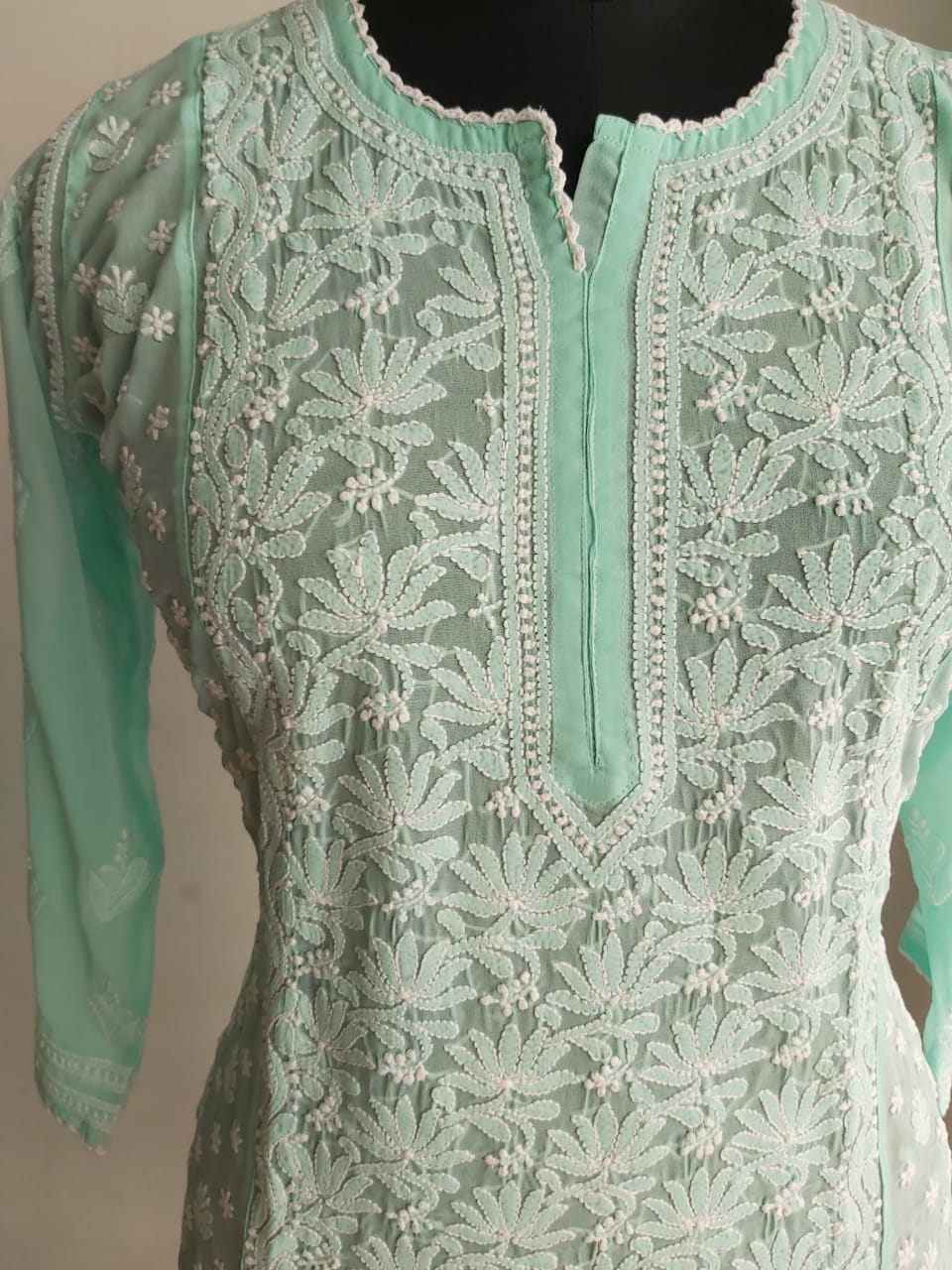 Georgette Jaal Kurti