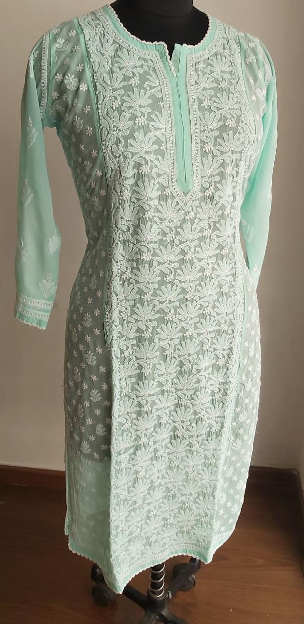 Georgette Jaal Kurti