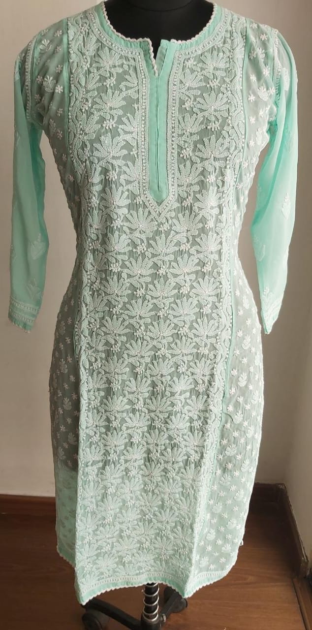 Georgette Jaal Kurti