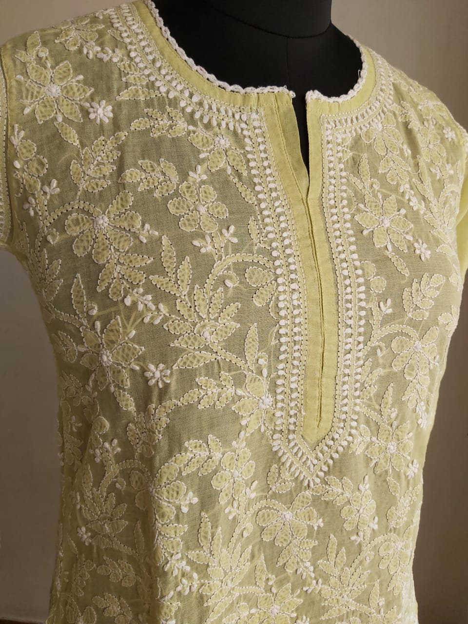 Cotton All over full work Kurti