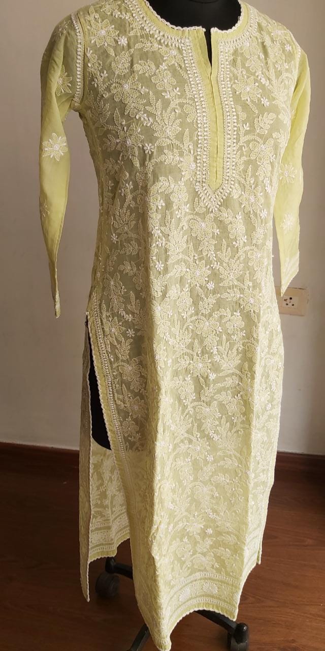 Cotton All over full work Kurti