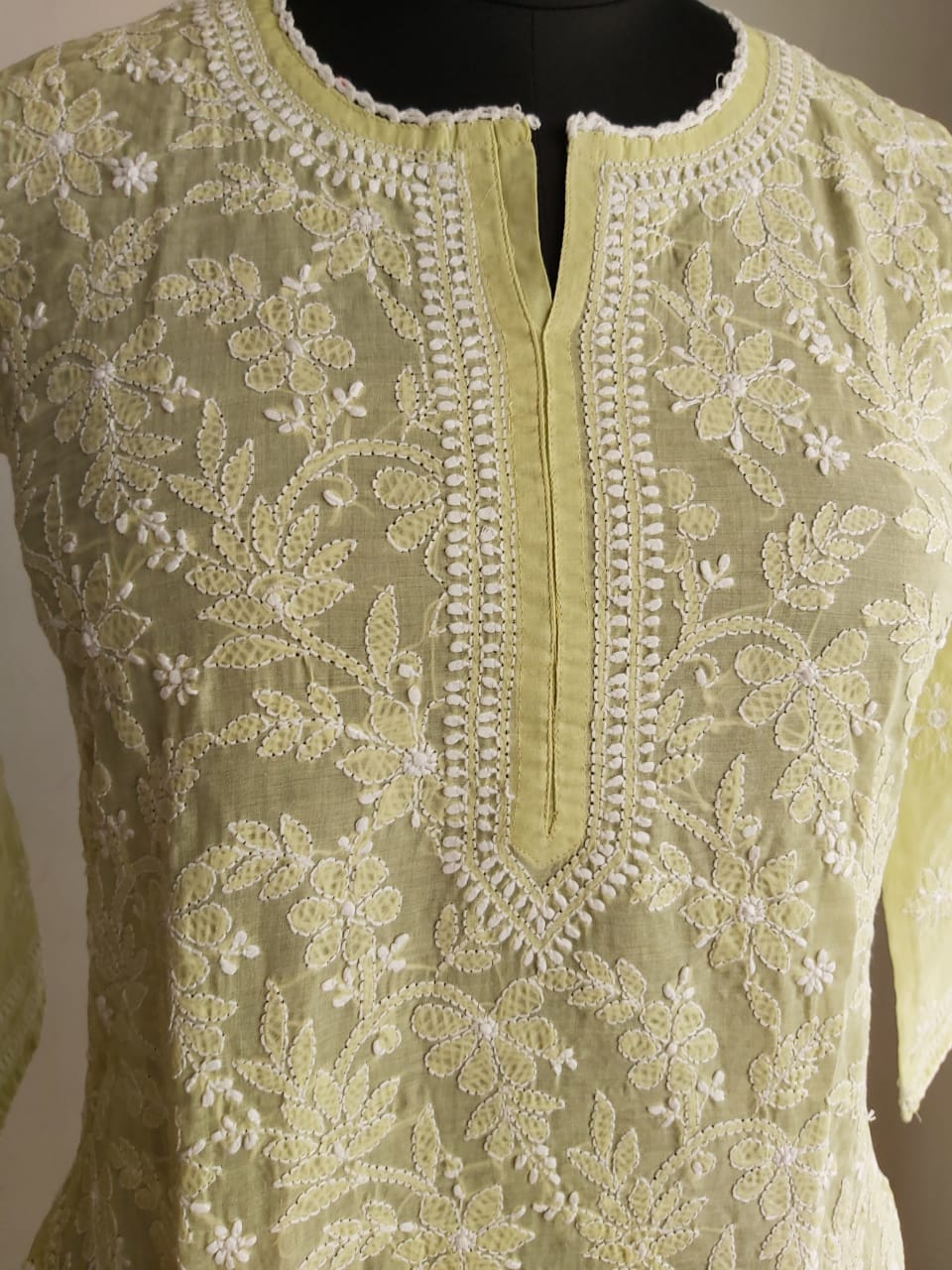 Cotton All over full work Kurti