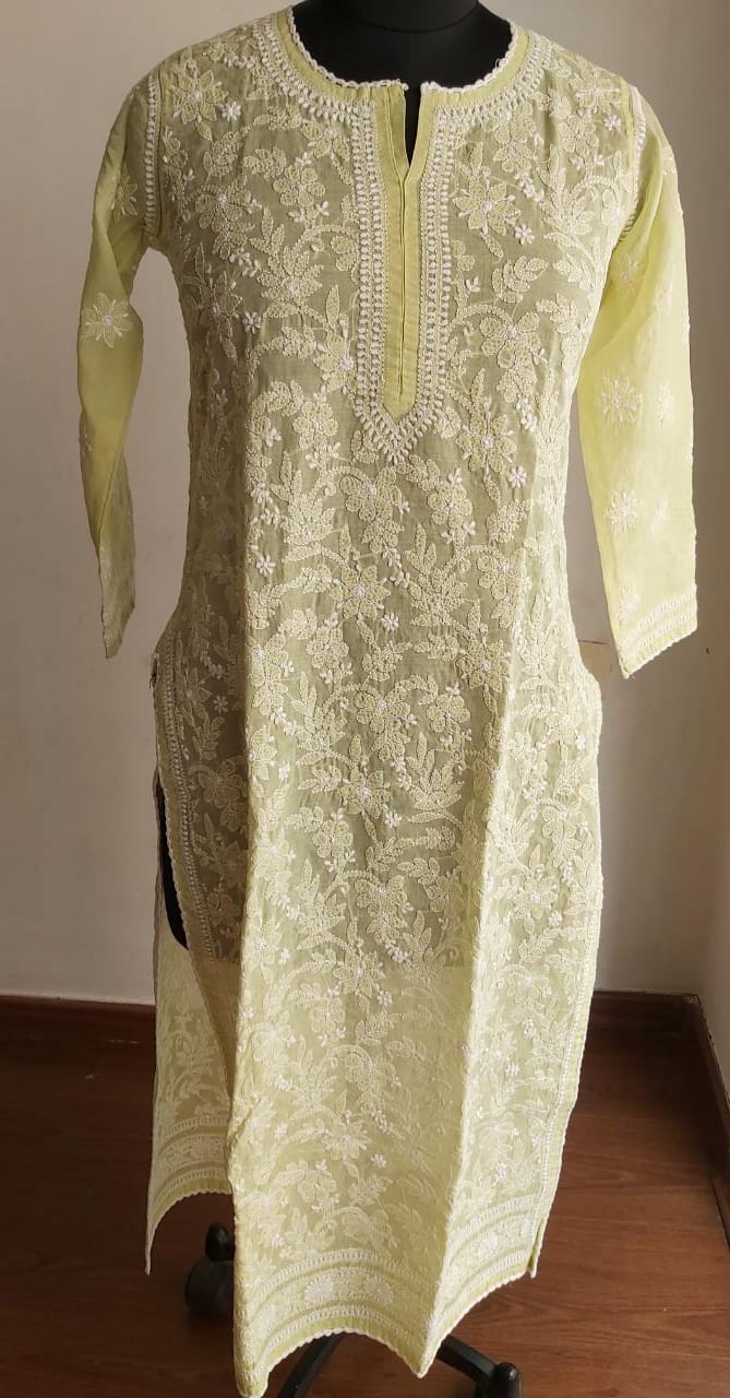 Cotton All over full work Kurti