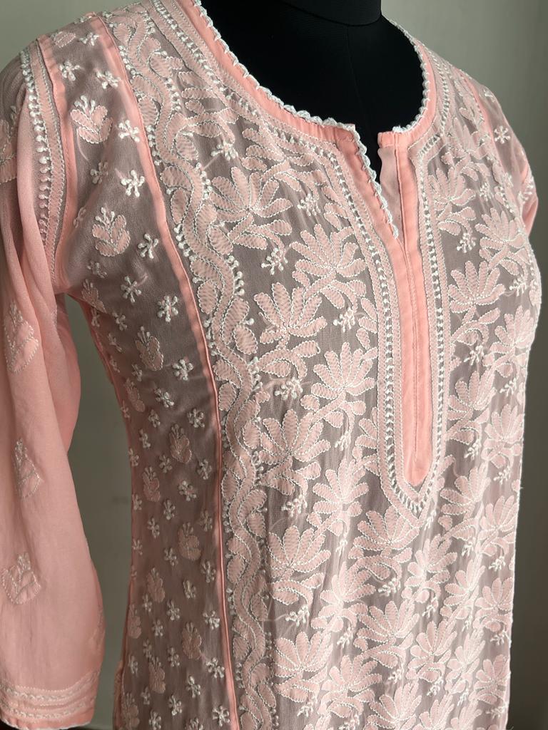 Georgette Jaal Kurti