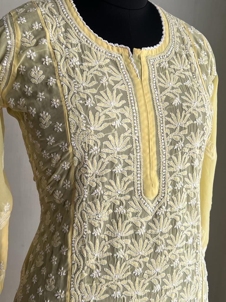 Georgette Jaal Kurti