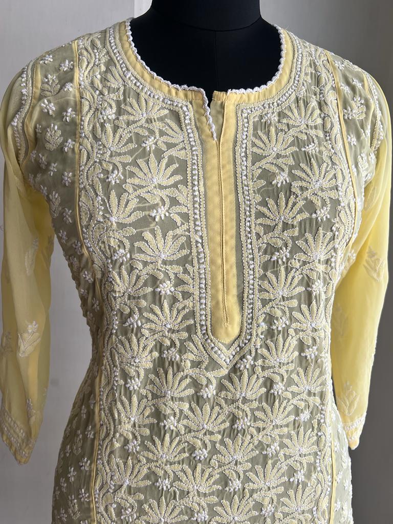 Georgette Jaal Kurti