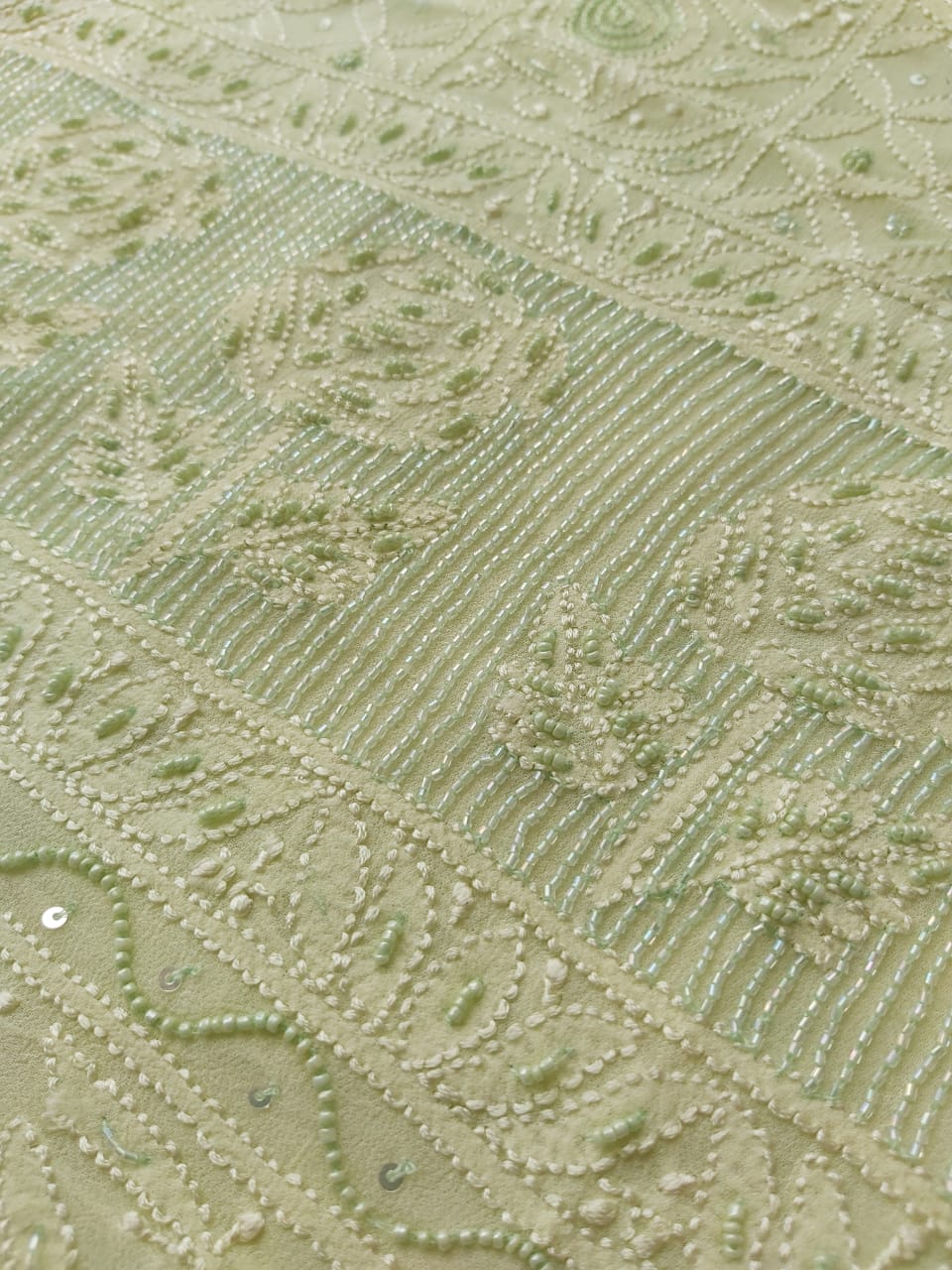 Green Viscose Kurta and dupatta