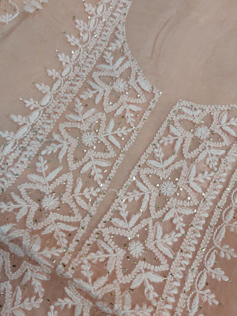 Pure Organza Kurta and Dupatta