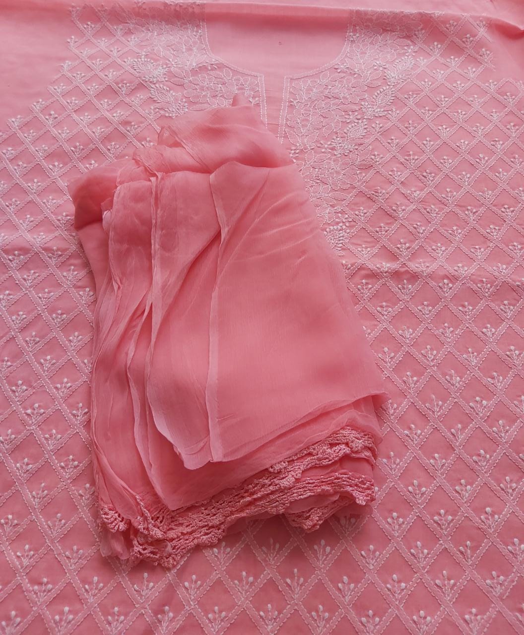 Carrot pink Cotton Full set