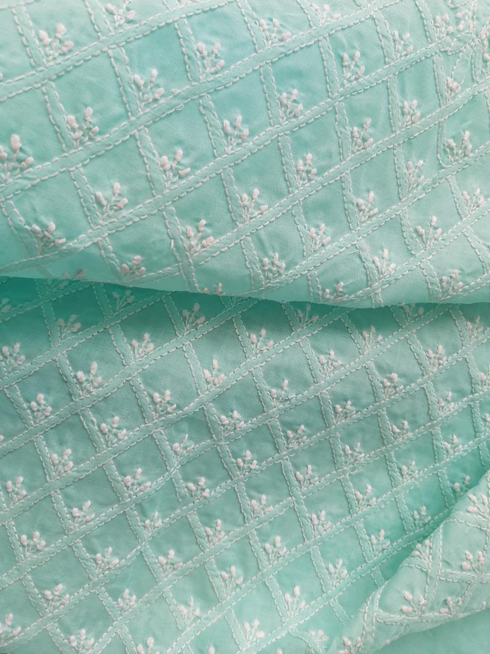 Sea Green Cotton Full set