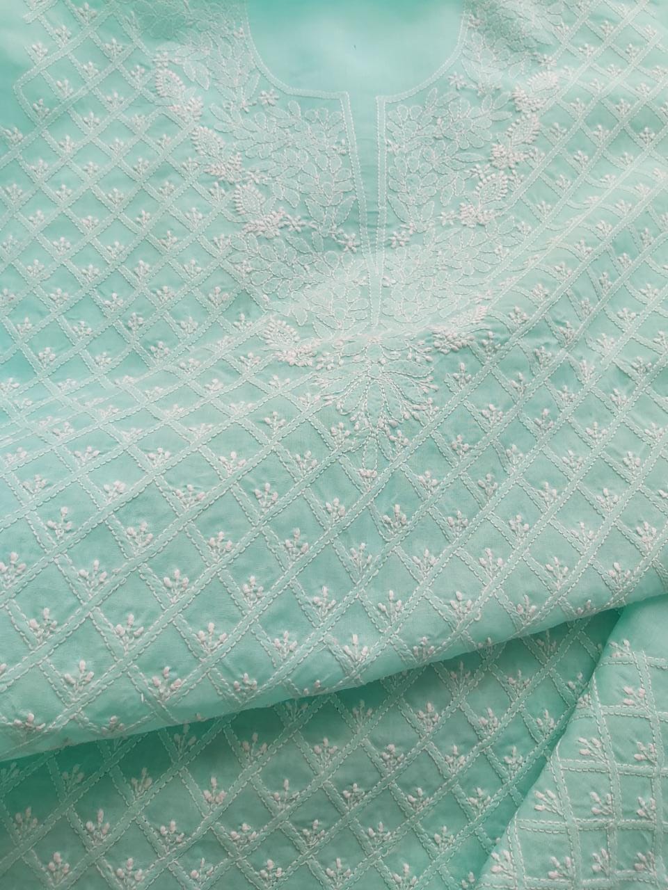 Sea Green Cotton Full set