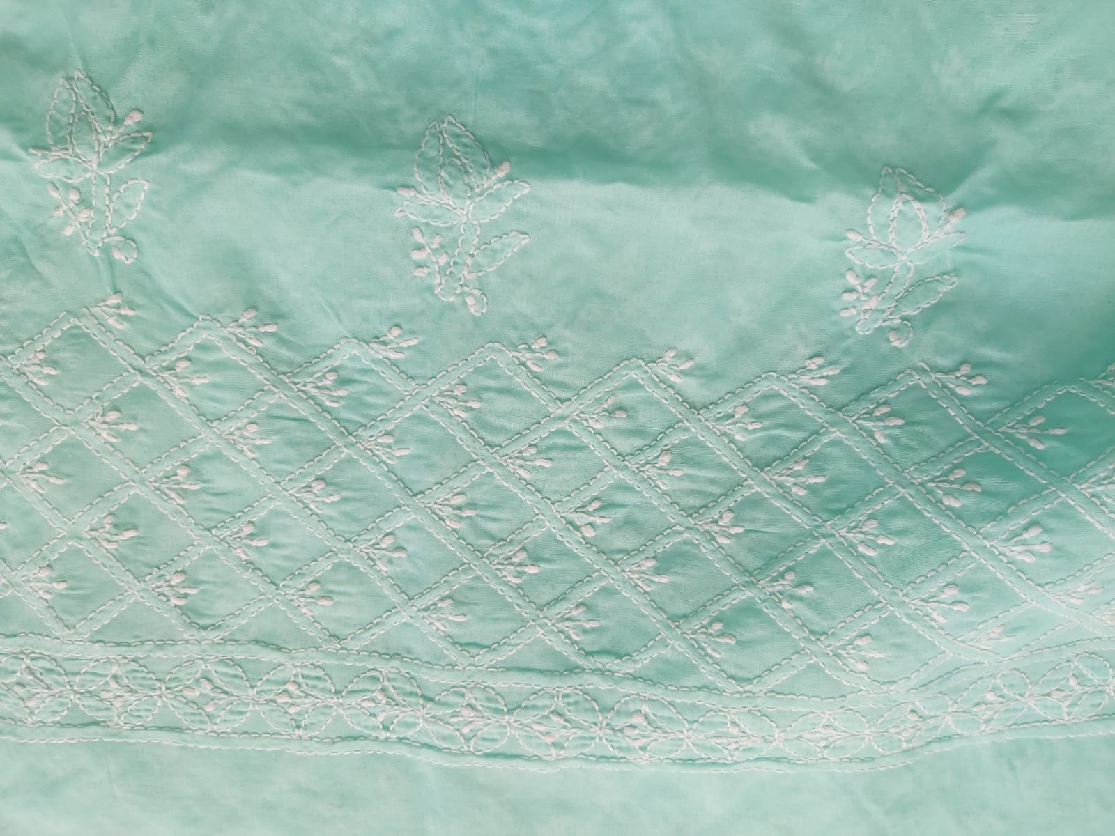 Sea Green Cotton Full set