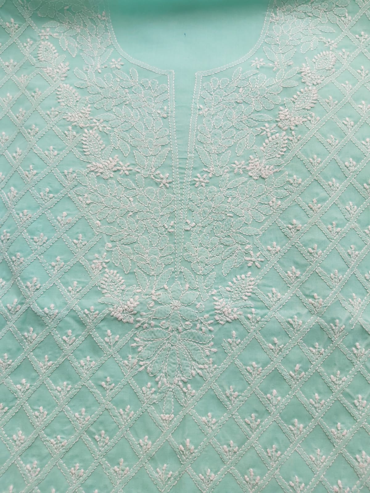 Sea Green Cotton Full set