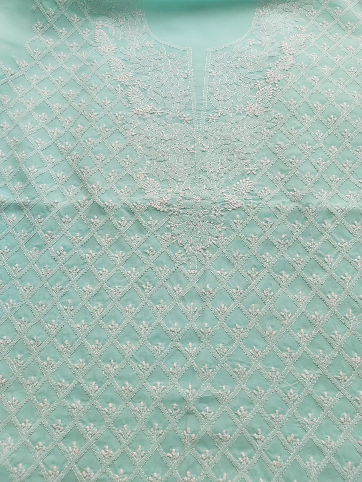 Sea Green Cotton Full set