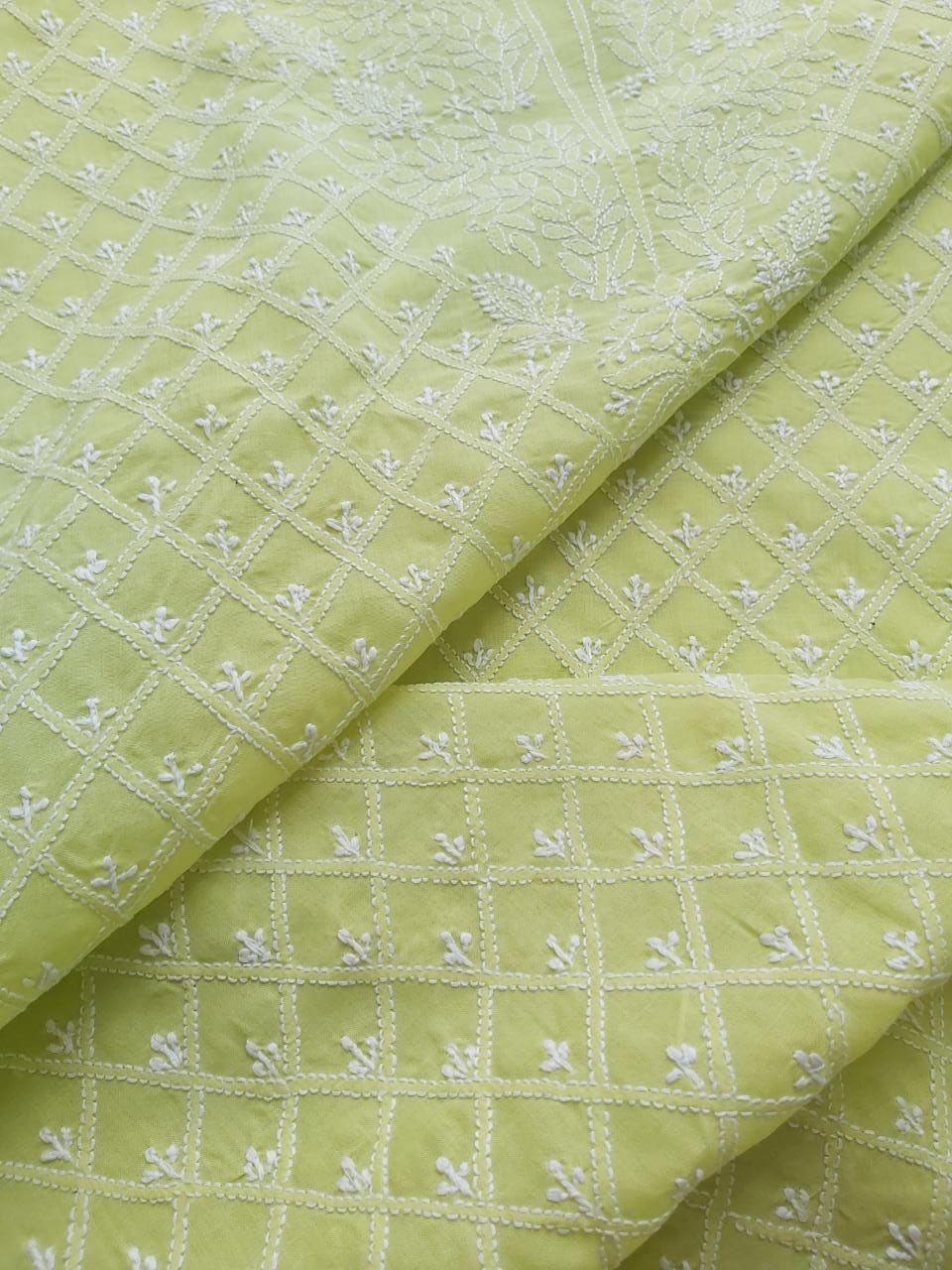 Lime Green Cotton Full Set
