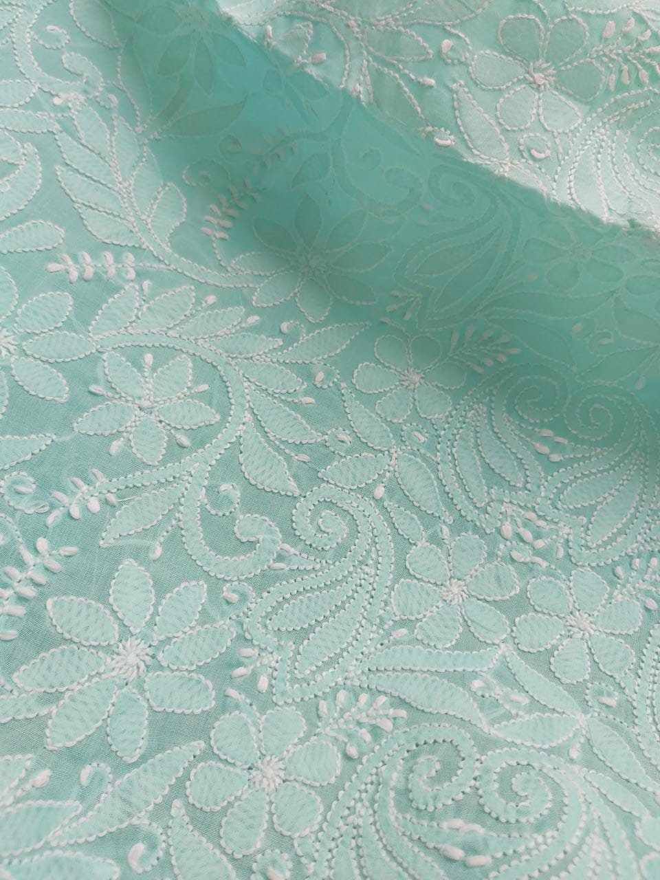 Sea Green Jaalwork Kurta