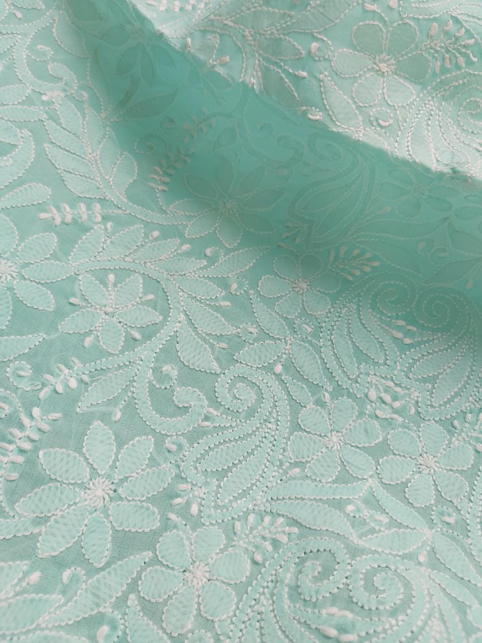 Sea Green Jaalwork Kurta