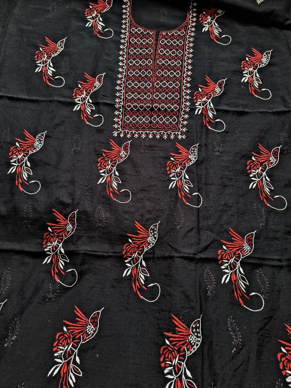 Chanderi Birds set