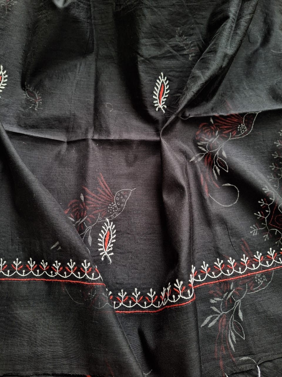 Chanderi Birds set