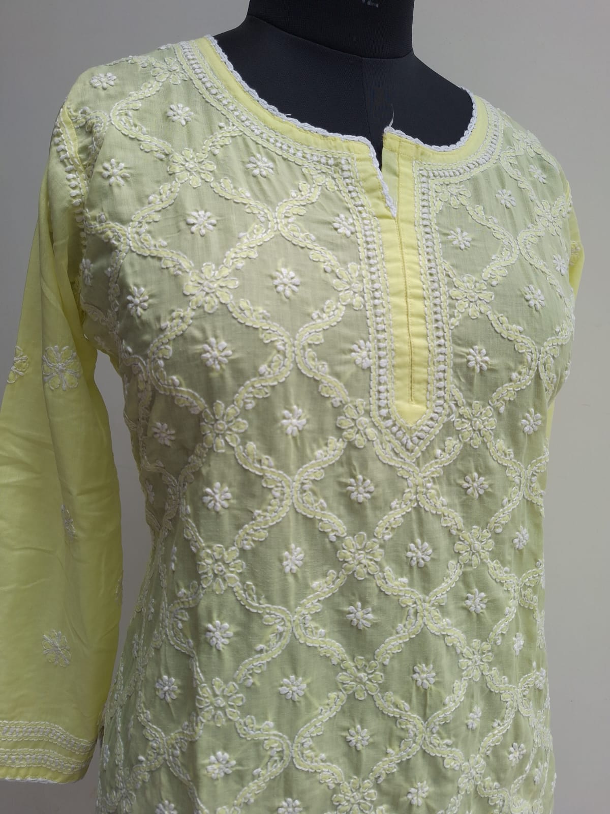 Lemon Cotton Short Top