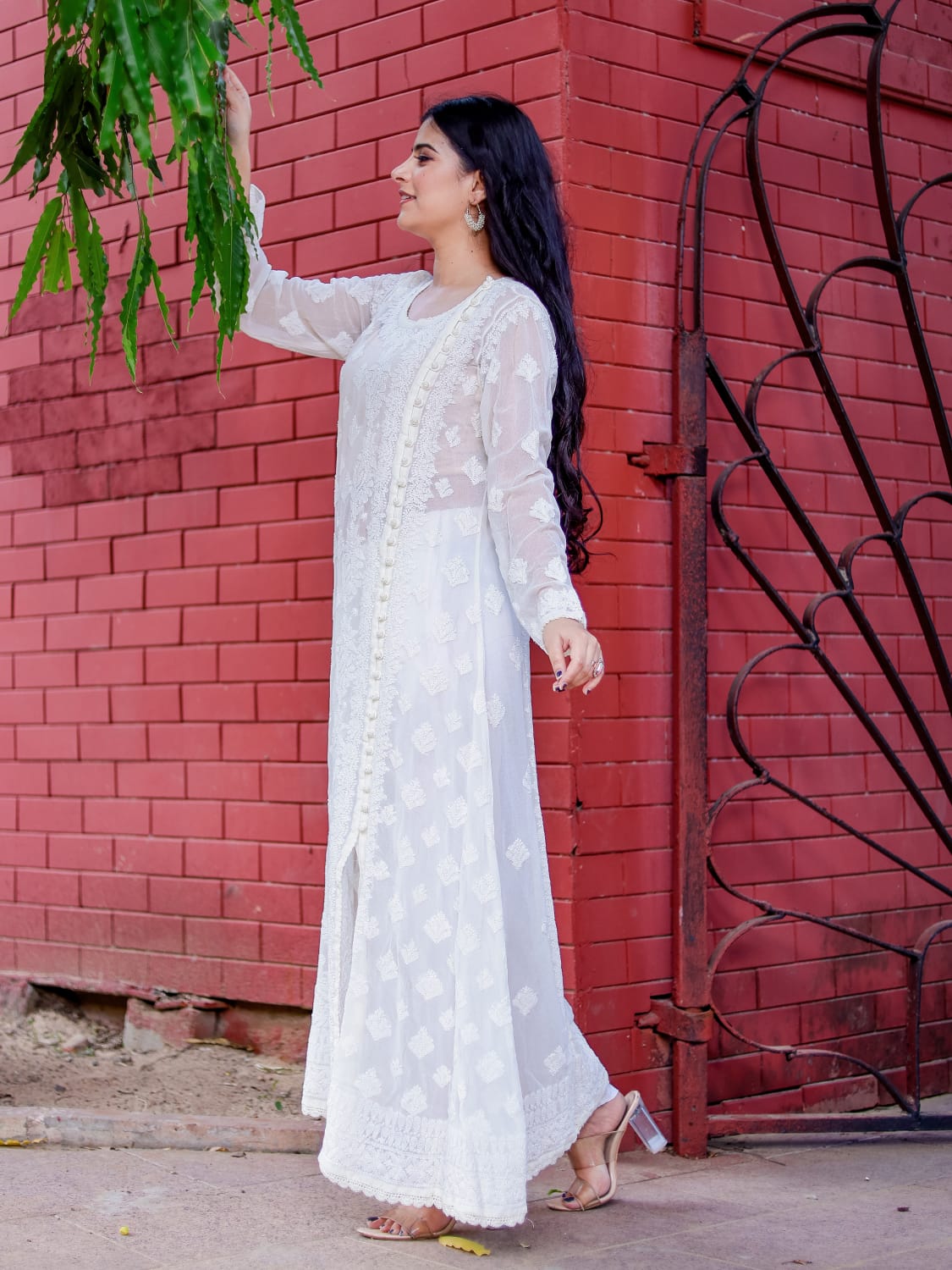 Georgette A line kurta