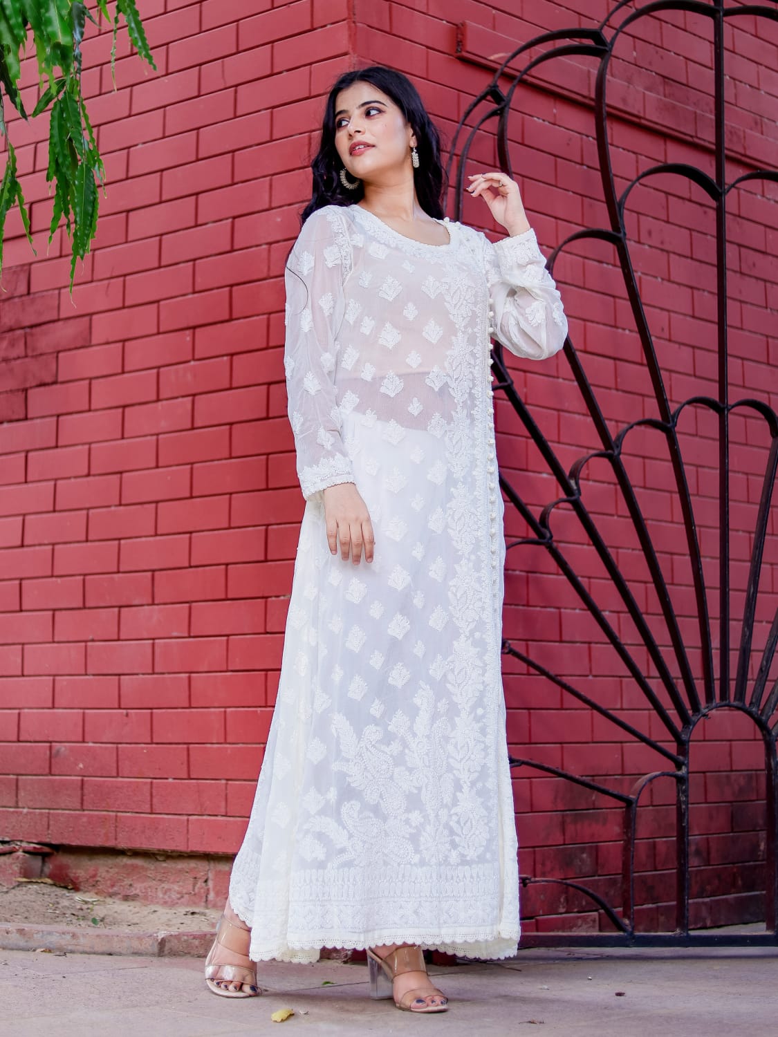 Georgette A line kurta