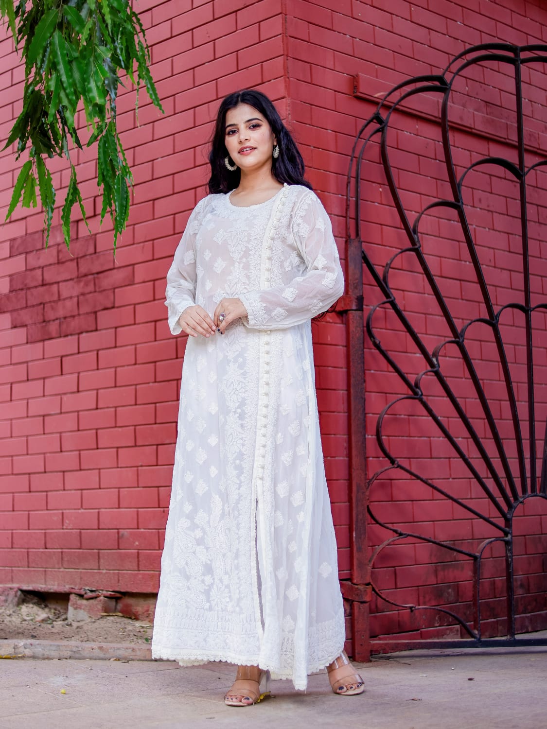Georgette A line kurta