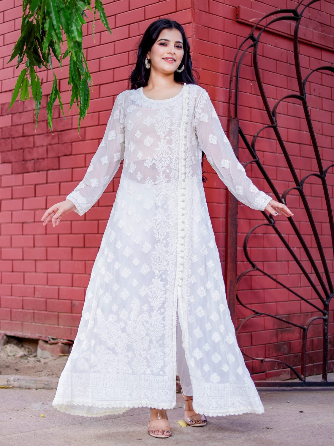 Georgette A line kurta