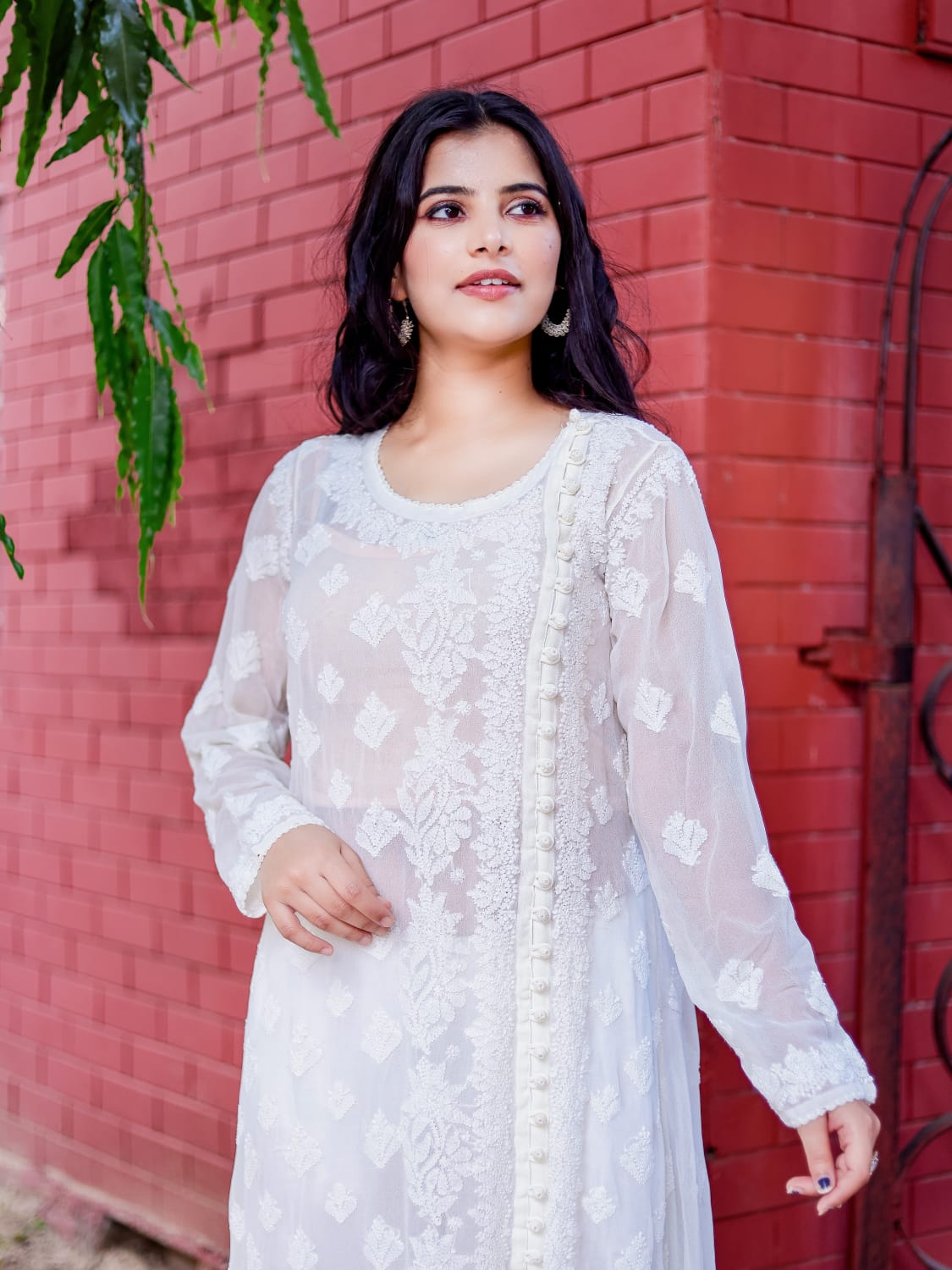 Georgette A line kurta