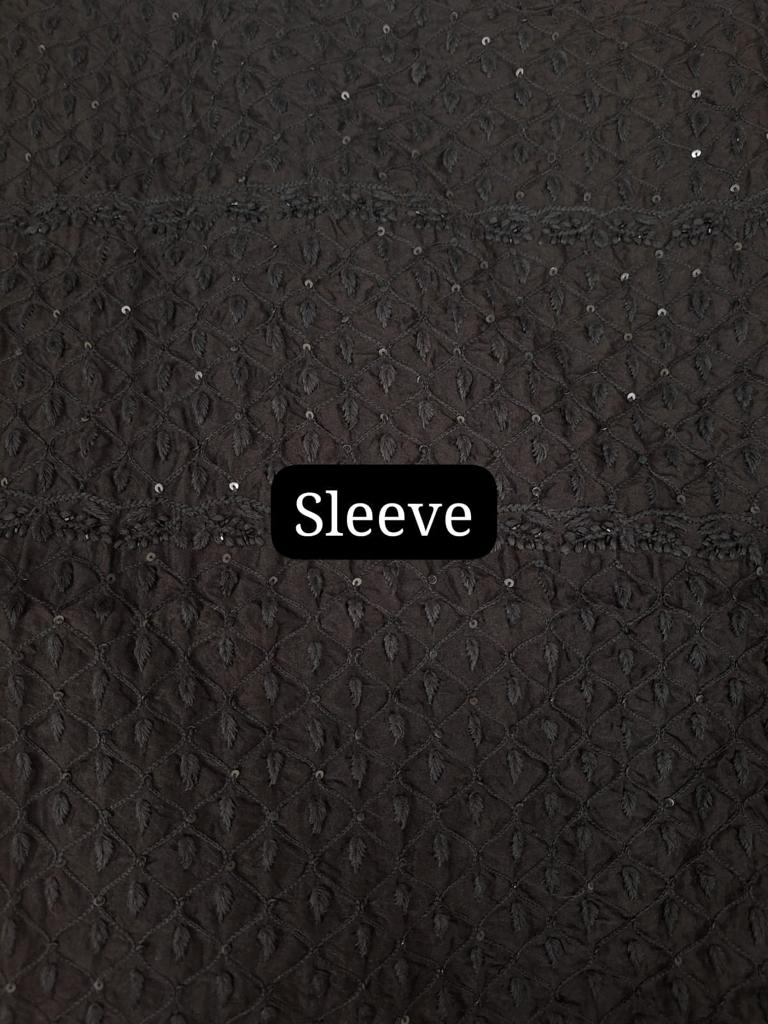 NAZM Pure organza silk Kurta and dupatta