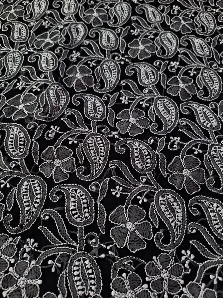 Black and white Goergette full set