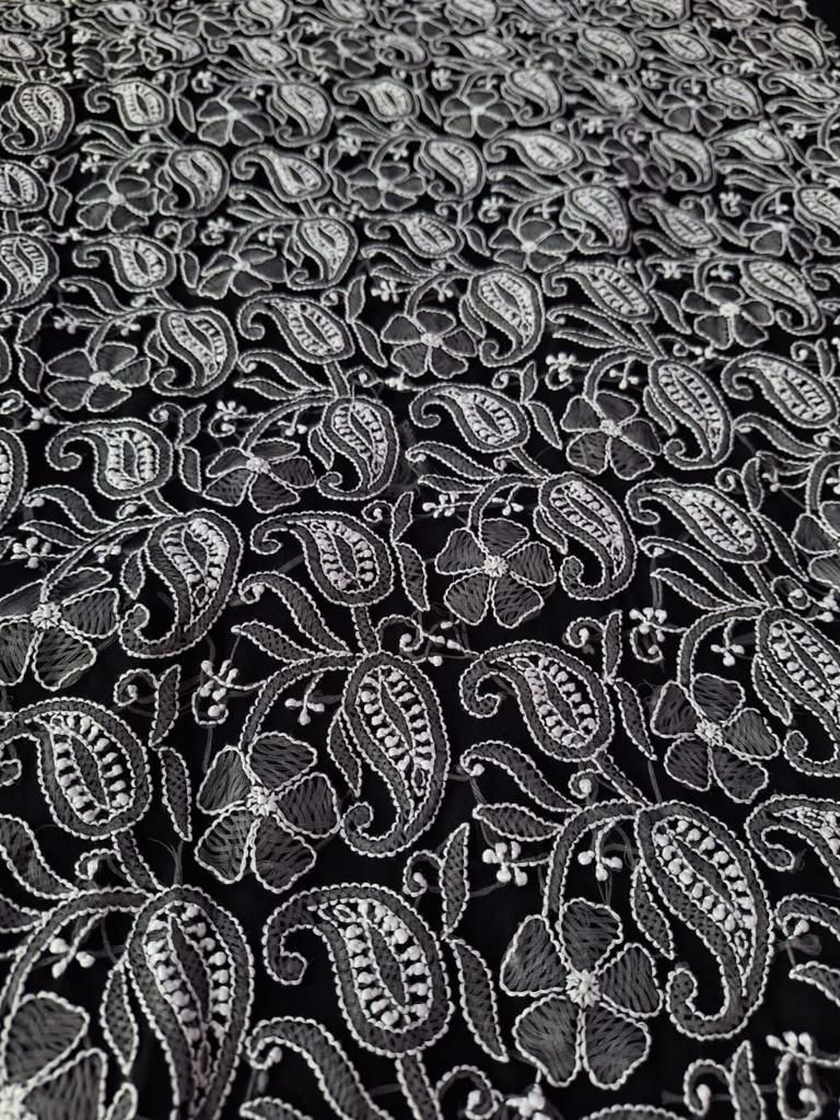 Black and white Goergette full set