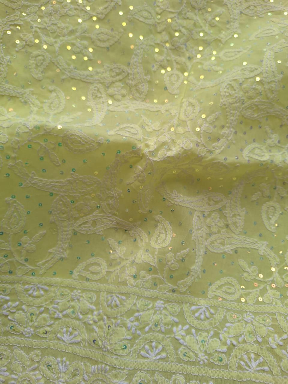 Lemon Full set with Sequins work