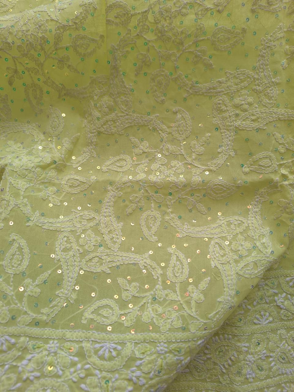 Lemon Full set with Sequins work