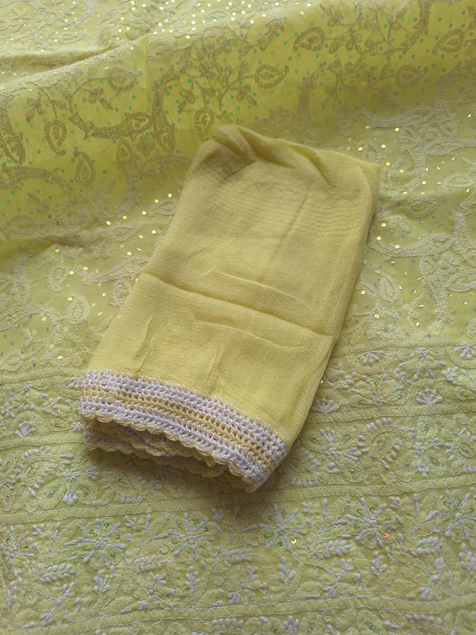 Lemon Full set with Sequins work