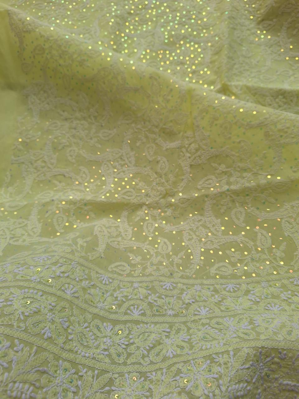 Lemon Full set with Sequins work