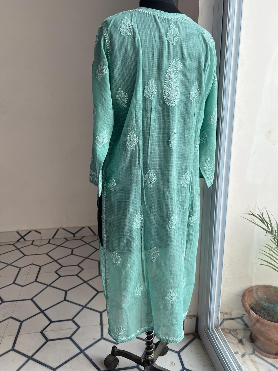 Kota Jaalwork Kurta with Mukaish