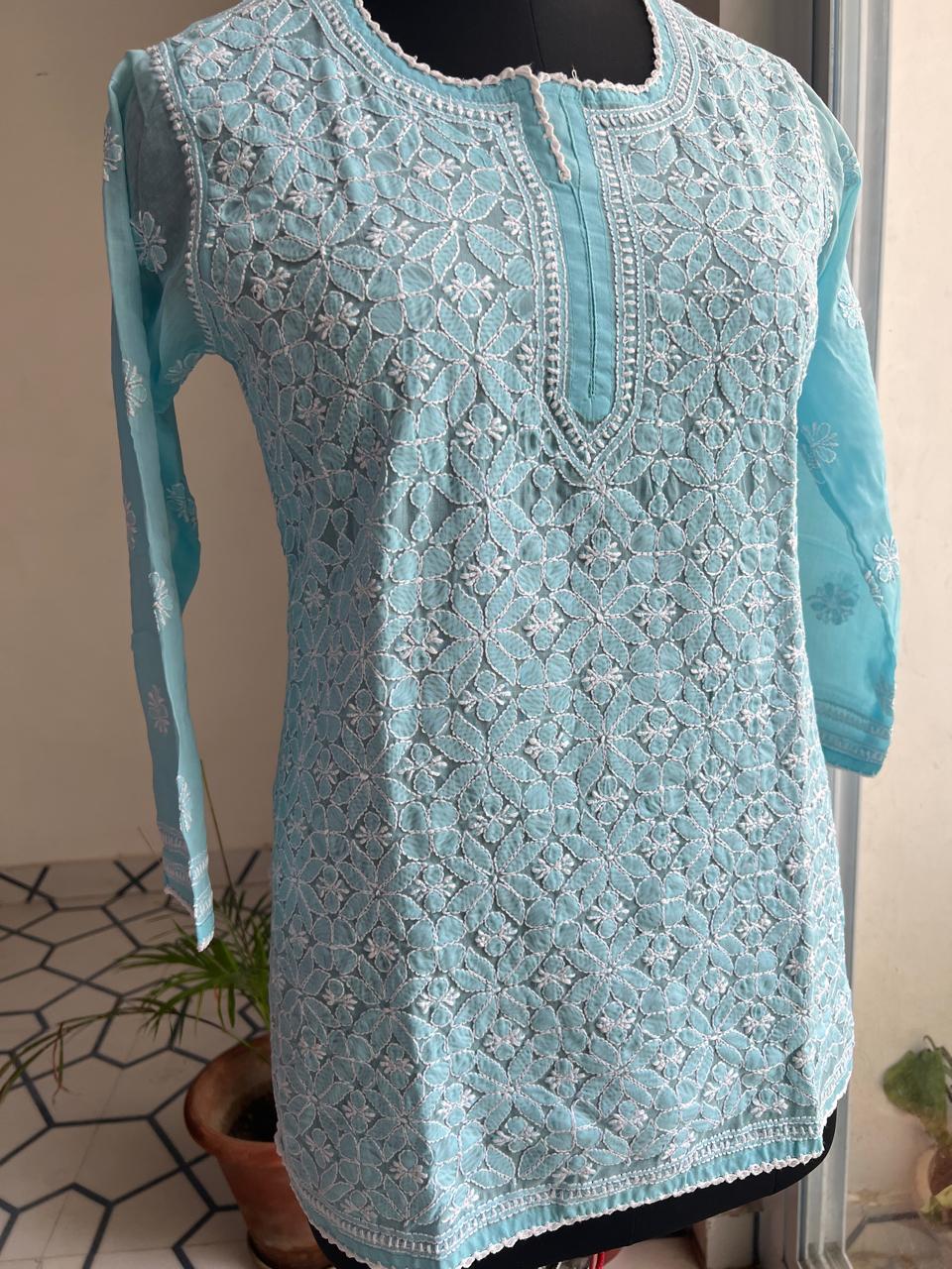 Cotton Jaalwork Top
