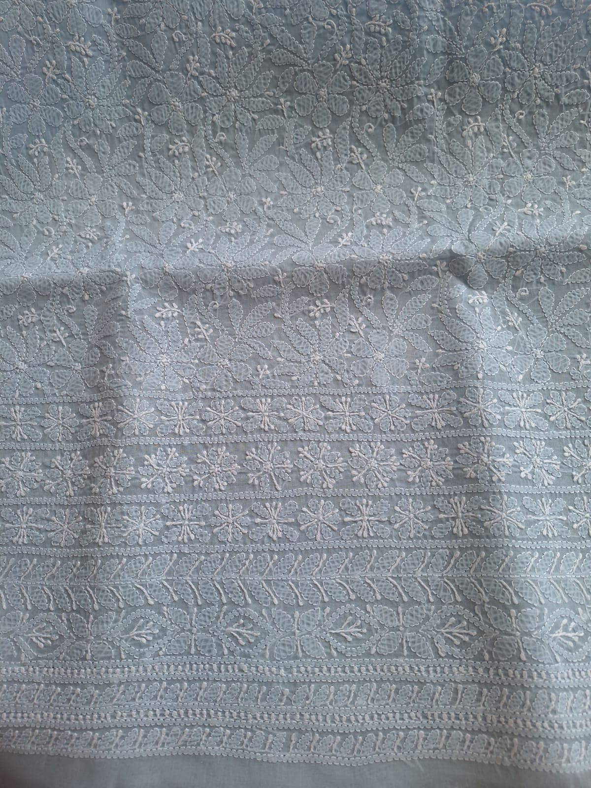 Powder Blue Kurta fabric