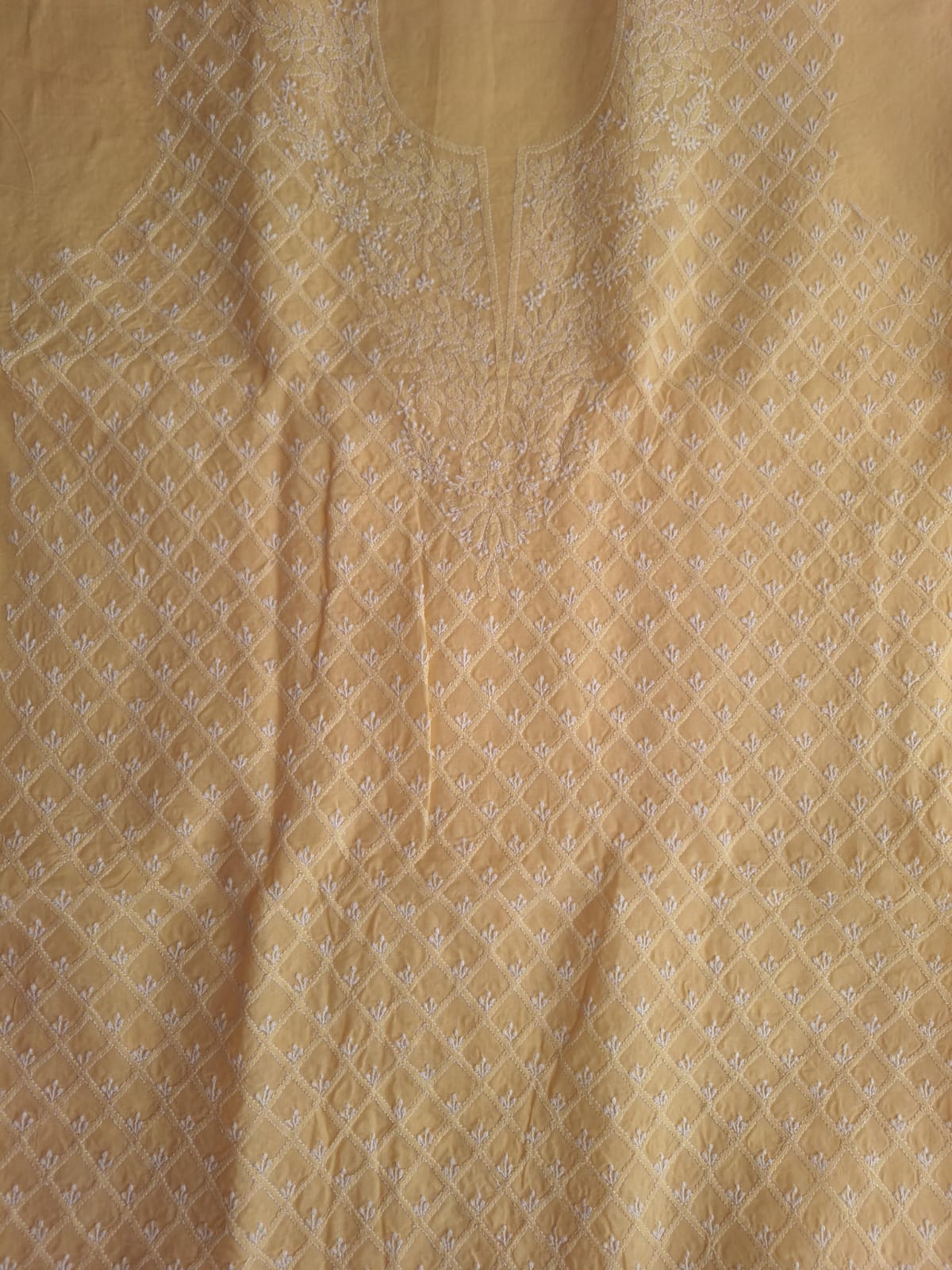 Sadalwood coolor cotton full set with jaalwork