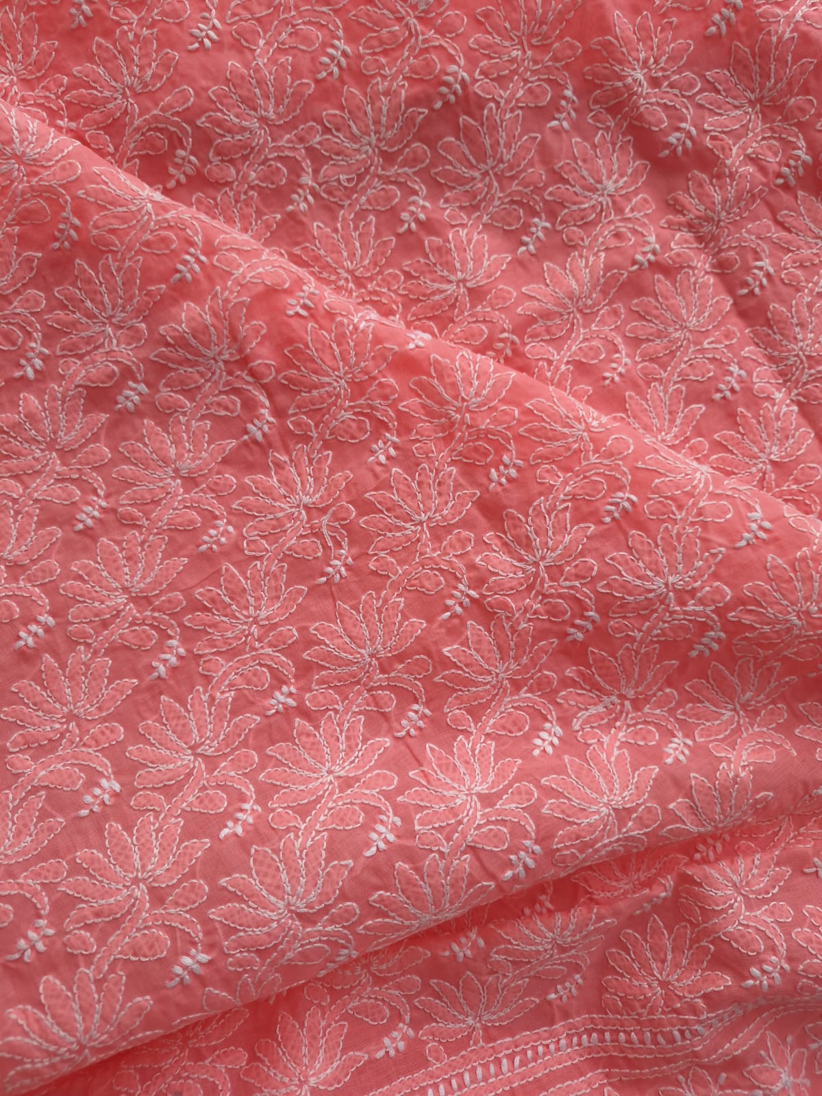 KAMAL Cotton Handcrafted Kurta fabric