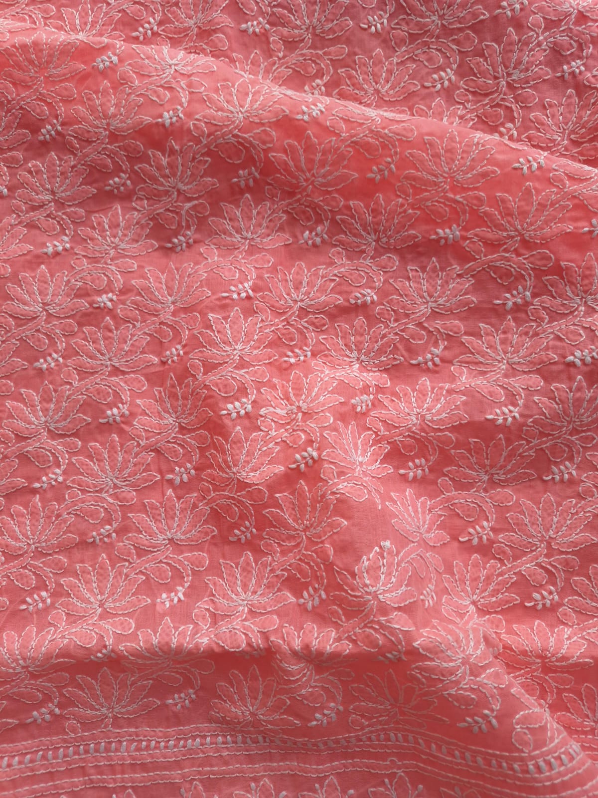 KAMAL Cotton Handcrafted Kurta fabric