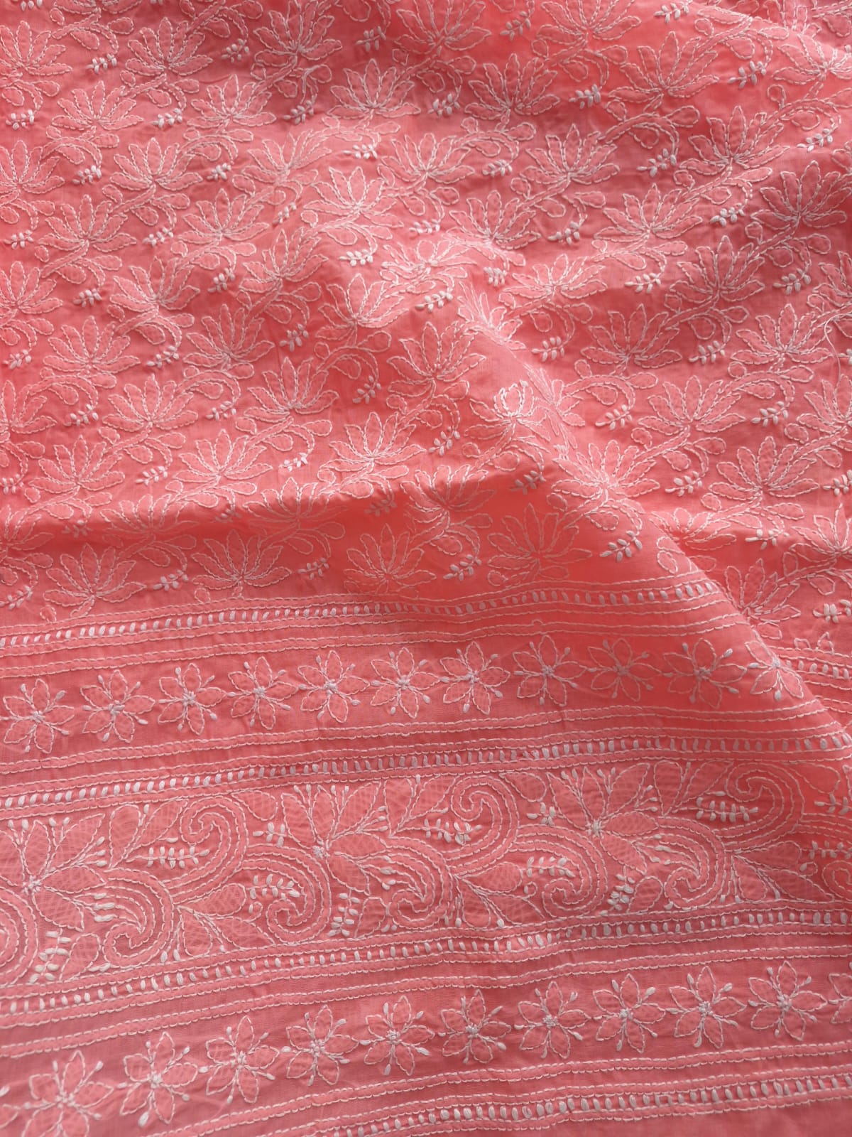 KAMAL Cotton Handcrafted Kurta fabric